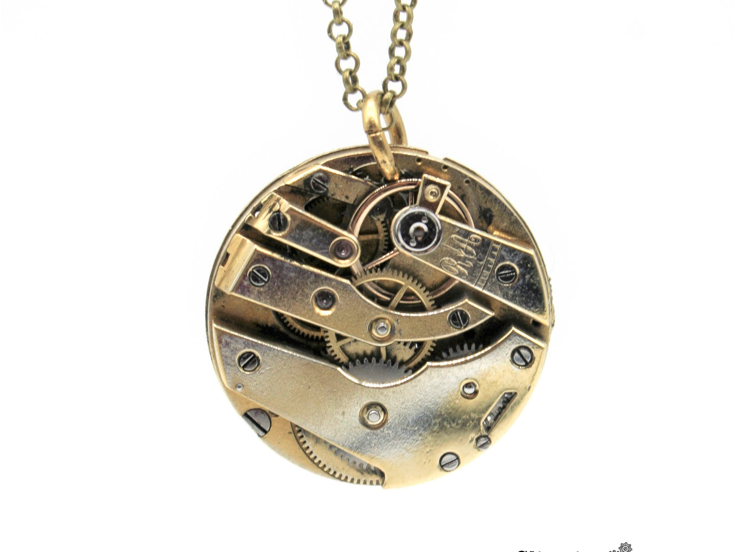 Collana con meccanismo di orologio - Version e base art.456